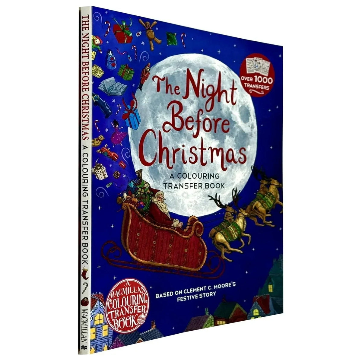 The Night Before Christmas: A Colouring Transfer Book by Clement C. Moore