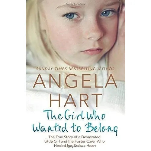 Angela Hart 5 Books Collection Set (Terrified,The Girl and the Ghosts, The Girl With Two Lives, The Girl Who Wanted to Belong & The Girl in the Dark)