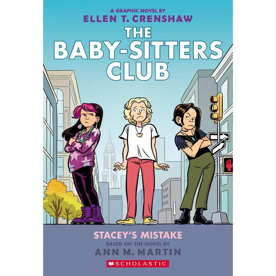 Babysitters Club Graphix 7 Books Collection Set: Full-Color Edition by  Ann M. Martin(Logan Likes Mary Anne!,Claudia and the New Girl,Good-bye Stacey, Good-bye,Jessi's Secret Language,Mary Anne's Bad Luck Mystery,Stacey's Mistake)