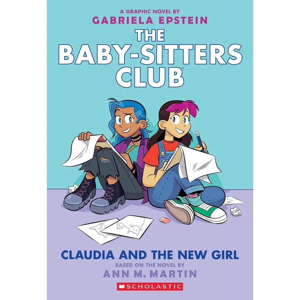 Babysitters Club Graphix 7 Books Collection Set: Full-Color Edition by  Ann M. Martin(Logan Likes Mary Anne!,Claudia and the New Girl,Good-bye Stacey, Good-bye,Jessi's Secret Language,Mary Anne's Bad Luck Mystery,Stacey's Mistake)