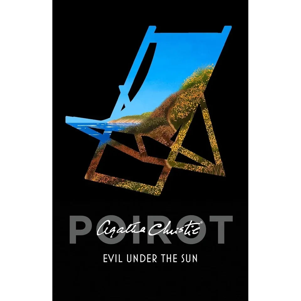 Chercule Best of Poirot 4 Books Set by Agatha Christie (The ABC Murders ,Evil Under The Sun, The Murder On The Orient Express, Five Little Pigs)
