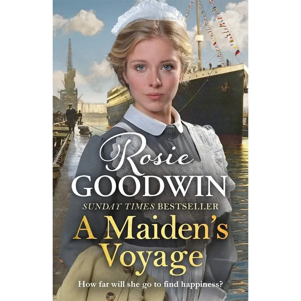 Days of the Week Series 5 Books Collection Set By Rosie Goodwin(Mothering Sunday ,The Little Angel, The Blessed Child, A Maiden's Voyage  & A Precious Gift)