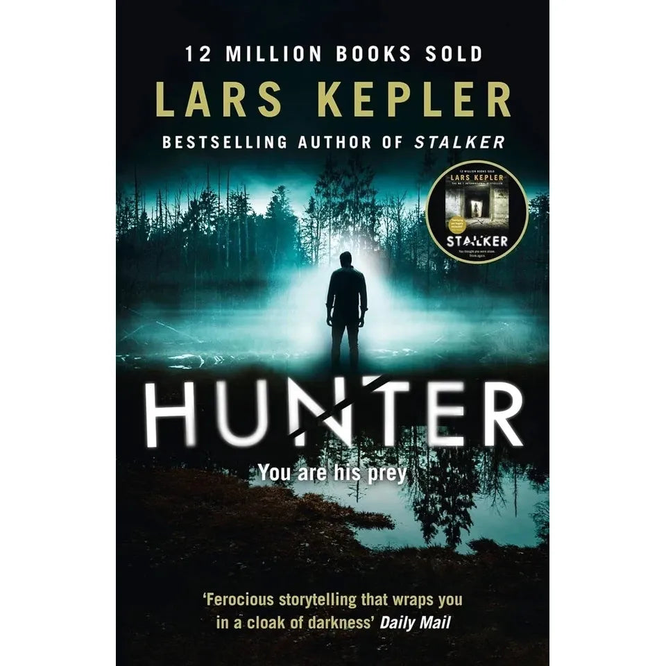 Joona Linna Series 5 Books Collection Set by Lars Kepler(The Sandman, Stalker, Hunter,Lazarus & The Mirror Man)