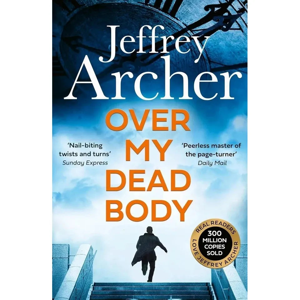 William Warwick Novels 2 Books Collection Set by Jeffrey Archer(Next in Line,Over My Dead Body )