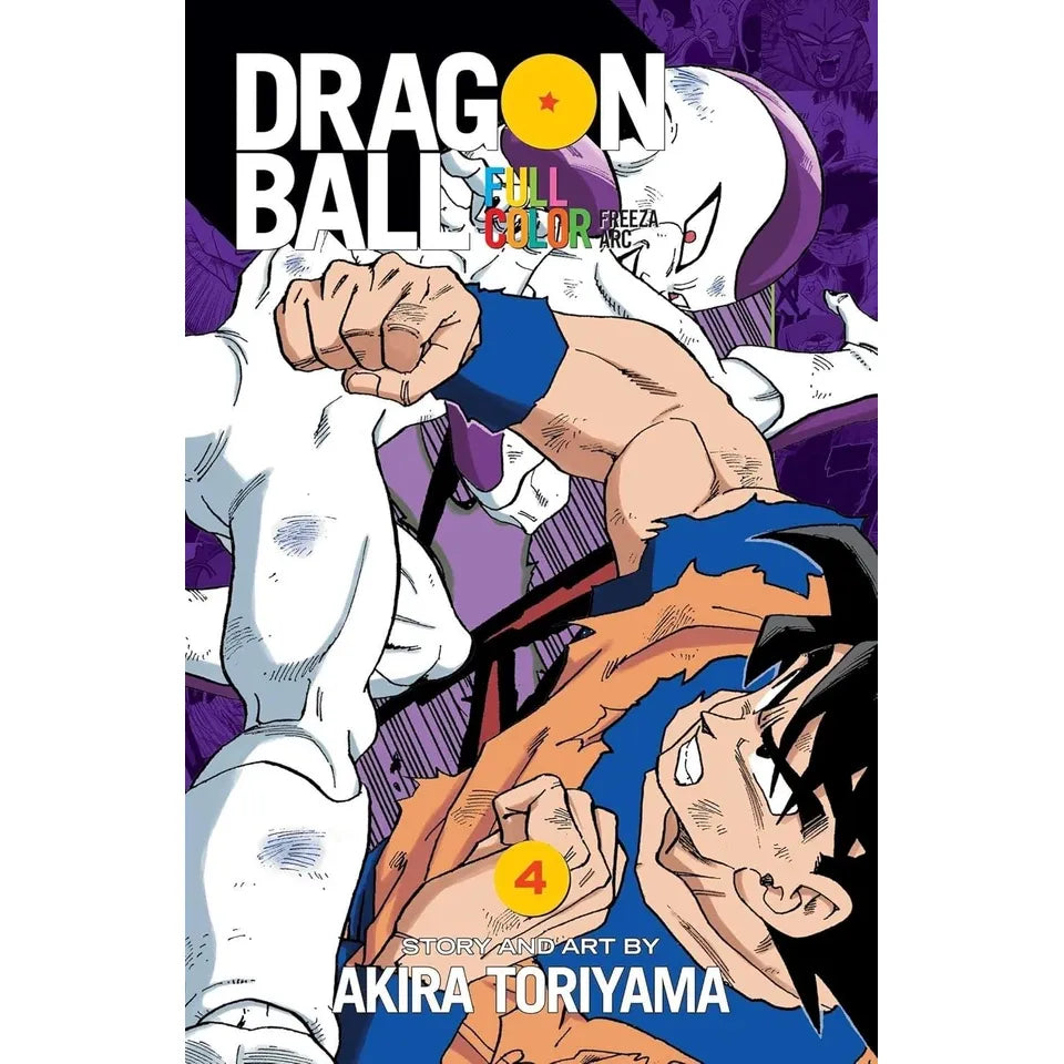 Dragon Ball Full Color Freeza Arc Volume 1,3,4 Books Collection Set By Akira Tor