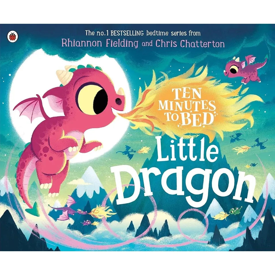 Ten Minutes to Bed Series 3 Books Collection Set by Rhiannon Fielding(Little Dragon, Little Mermaid, Baby Unicorn)