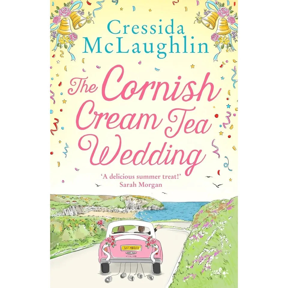 Cornish Cream Tea Series Collection 4 Books Set By Cressida McLaughlin(Tea Holiday, Tea Summer,Tea Christmas & Tea Wedding)