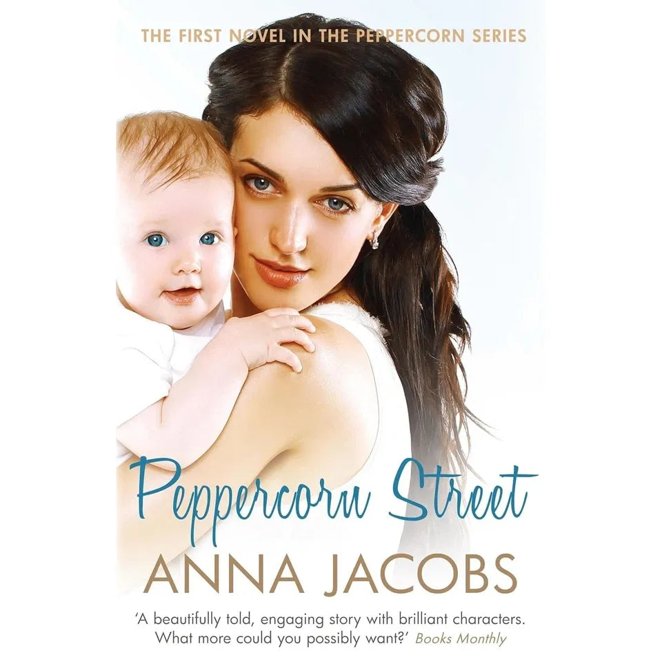Anna Jacobs Peppercorn Series Collection 3 Books Set (Peppercorn Street,Cinnamon Gardens & Saffron Lane)