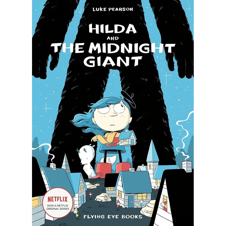 Hildafolk Comics 4 Books Collection Set by Luke Pearson (Hilda and the Black Hound,Hilda and the Bird Parade,Hilda and the Midnight Giant &Hilda and the Troll: 1)