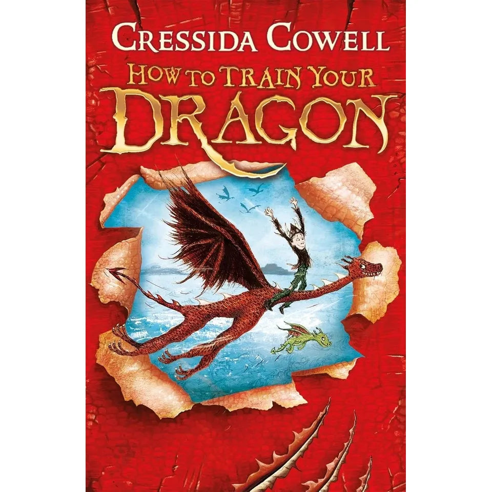 How To Train Your Dragon Collection 4 Books Set by Cressida Cowell (How to Train Your Dragon, How to Be a Pirate, How to Cheat a Dragon’s Curse &  How to Twist a Dragon’s Tale)