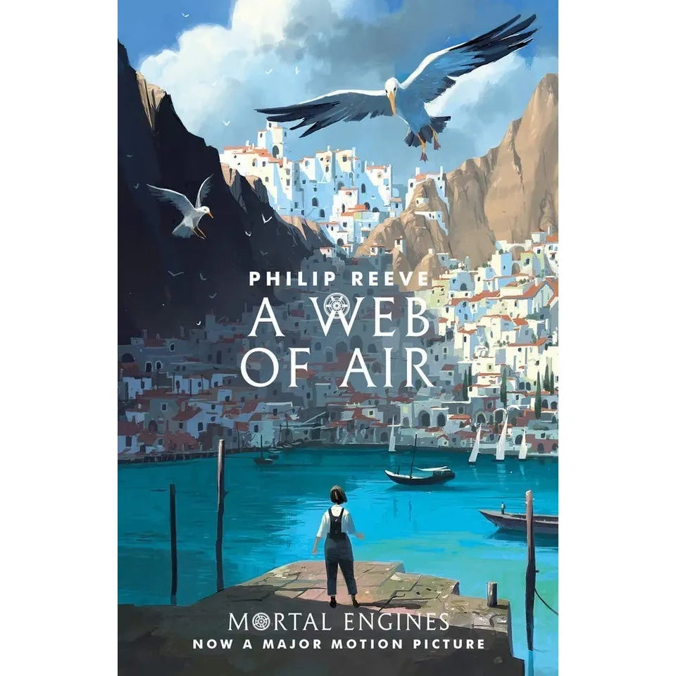 Mortal Engines 4 Books Collection Set by Philip ReeveA (Scrivener's Moon, Night Flights, Fever Crumb & A Web of Air)