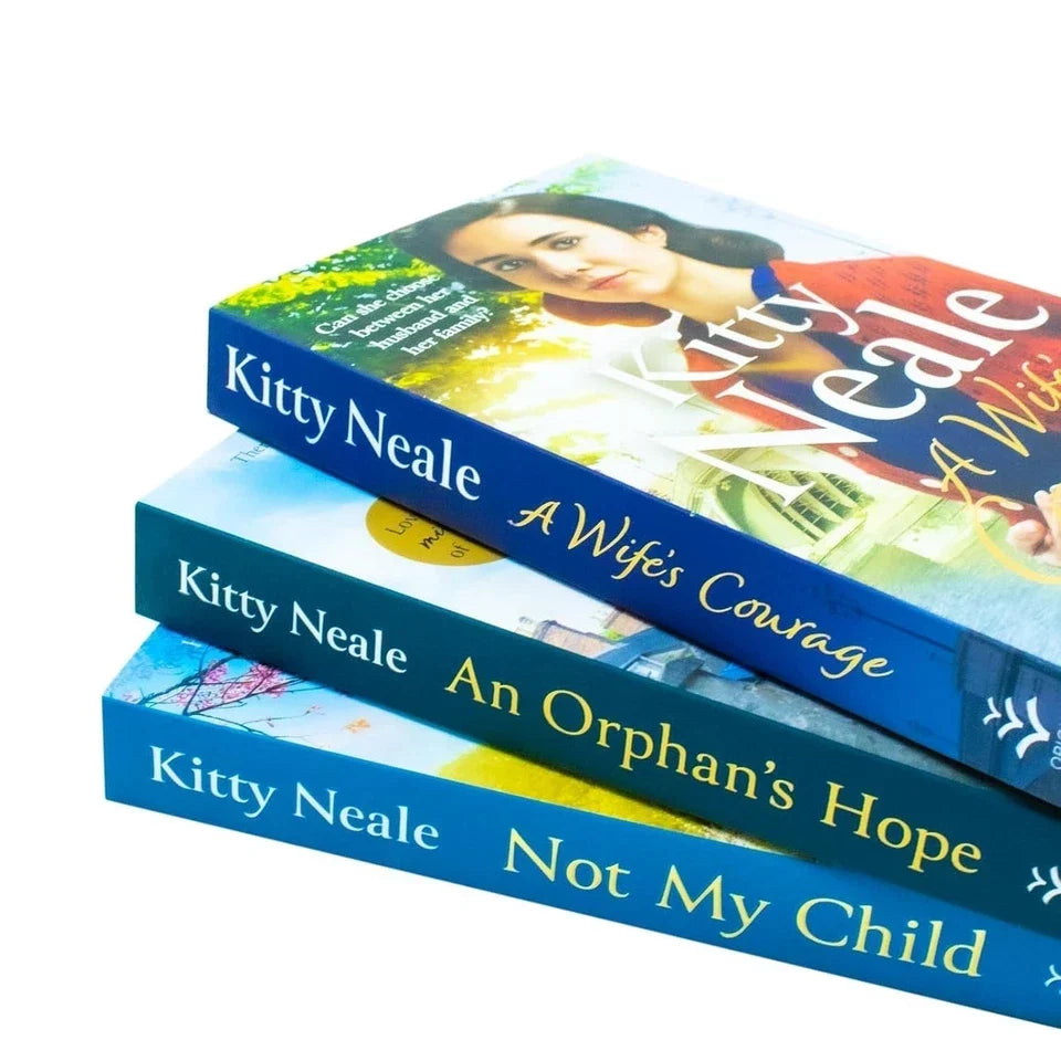 Kitty Neale Collection 3 Books Set(Not My Child, An Orphans Hope & A Wife Courage)
