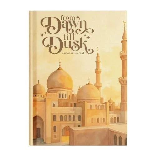 From Dawn till Dusk Ramadan Journal, 30 Days Planner, Daily Planner, Prayer, Daily Dua's, Gratitude and Guidance - Ramadan Gift for Men, Women and Kids