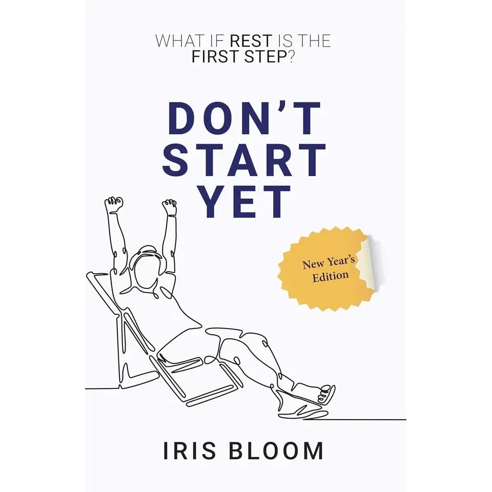 The Comfort Book Matt Haig, DON’T START YET Iris Bloom 2 Books Collection Set