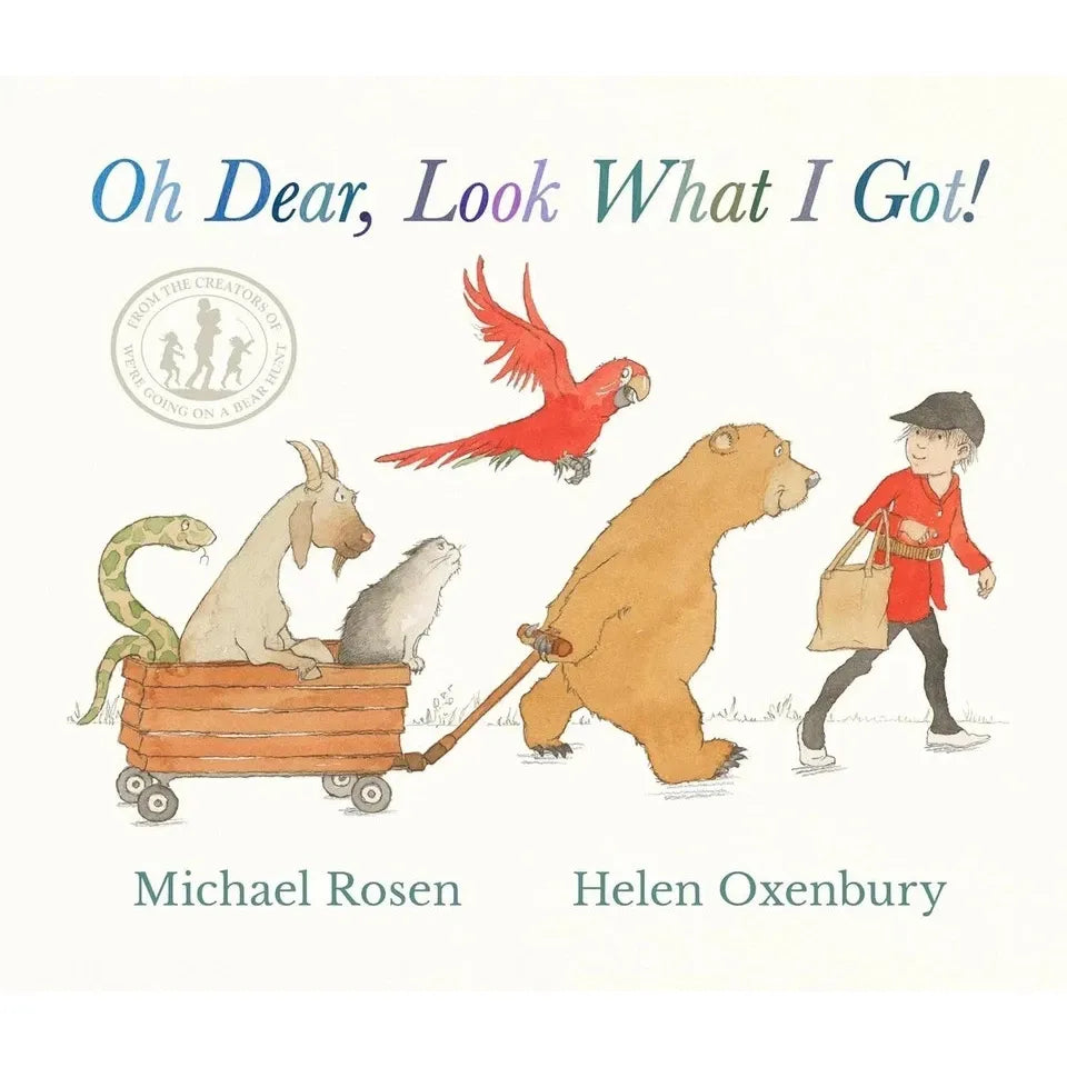 Michael Rosen Collection 3 Books Set(Little Rabbit Foo Foo,Oh Dear, Look What I Got! [h] & We're Going on a Bear Hunt)