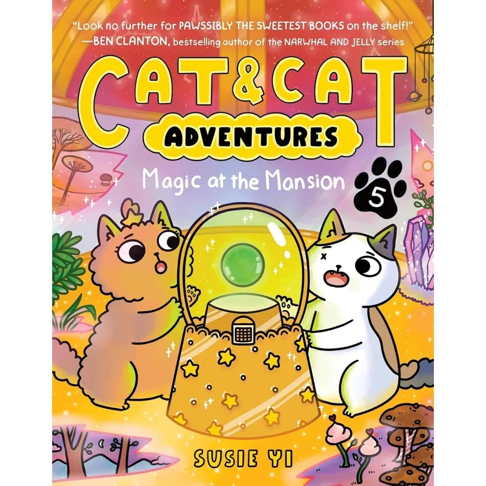 Cat & Cat Adventures Series 5 Books Collection Set By Susie Yi