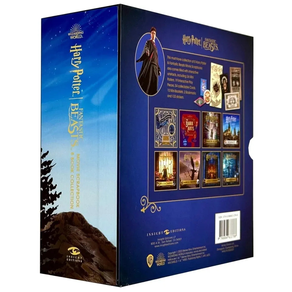 Wizarding World Movie Scrapbooks–Harry Potter & Fantastic Beasts 8 Books Box Set