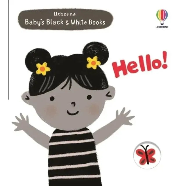 Baby's Black and White Collection 6 Books Set By Mary Cartwrigh( Hello,Bedtime,Animals,Farm,Outdoors)