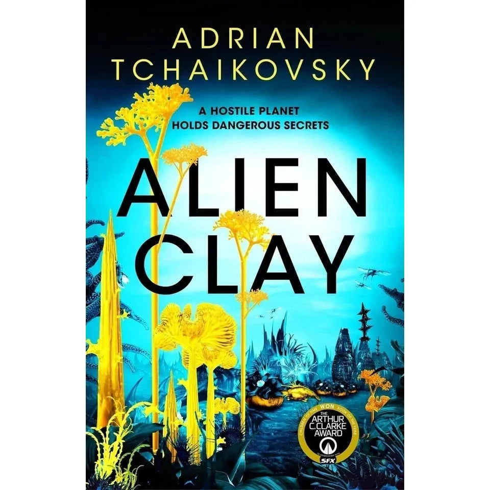 Adrian Tchaikovsky Novels 3 Books Collection Set (Cage of Souls, Alien Clay  & Service Model)