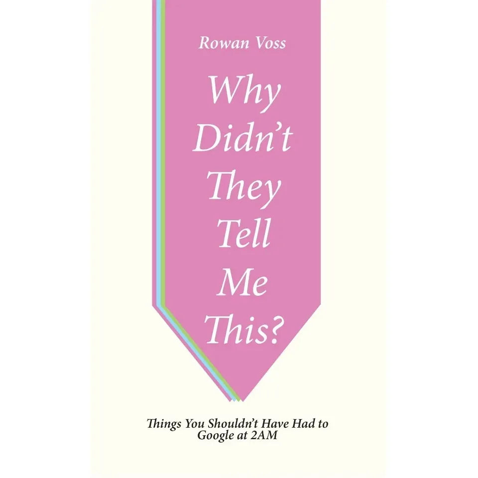 Why Didn't They Tell Me This? : Things You Shouldn't Have Had to Google at 2AM by Rowan Voss