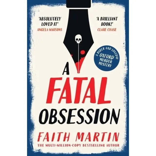 Ryder and Loveday Series 1-8 Books Collection Set By Faith Martin (A Fatal Obsession, A Fatal Mistake, A Fatal Flaw, A Fatal Secret, A Fatal Truth, A Fatal Affair, A Fatal Night and A Fatal End)