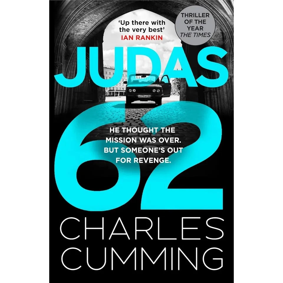 BOX 88 Thriller Series by Charles Cumming 3 Books Collection Set (BOX 88, JUDAS 62 & KENNEDY 35)