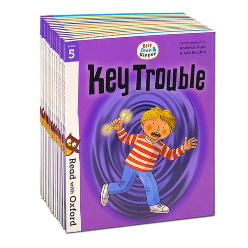 Biff Chip and Kipper Stage 5 Read with Oxford: 6+: 16 Books Collection Set