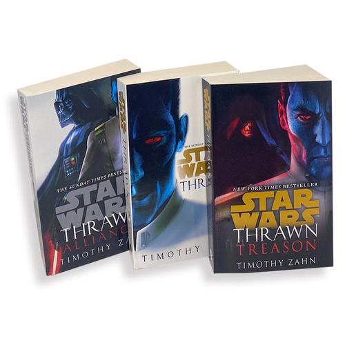 Star Wars: Thrawn Trilogy 3 Books Collection Set by Timothy Zahn | Thrawn, Alliances & Treason – Epic Star Wars Galactic Empire Novels