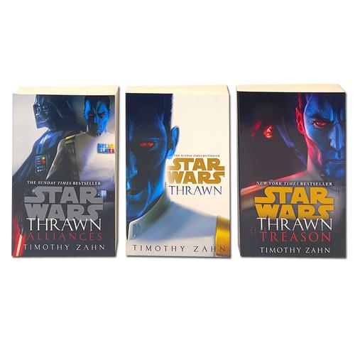 Star Wars: Thrawn Trilogy 3 Books Collection Set by Timothy Zahn | Thrawn, Alliances & Treason – Epic Star Wars Galactic Empire Novels