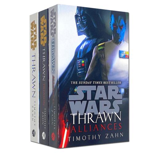 Star Wars: Thrawn Trilogy 3 Books Collection Set by Timothy Zahn | Thrawn, Alliances & Treason – Epic Star Wars Galactic Empire Novels