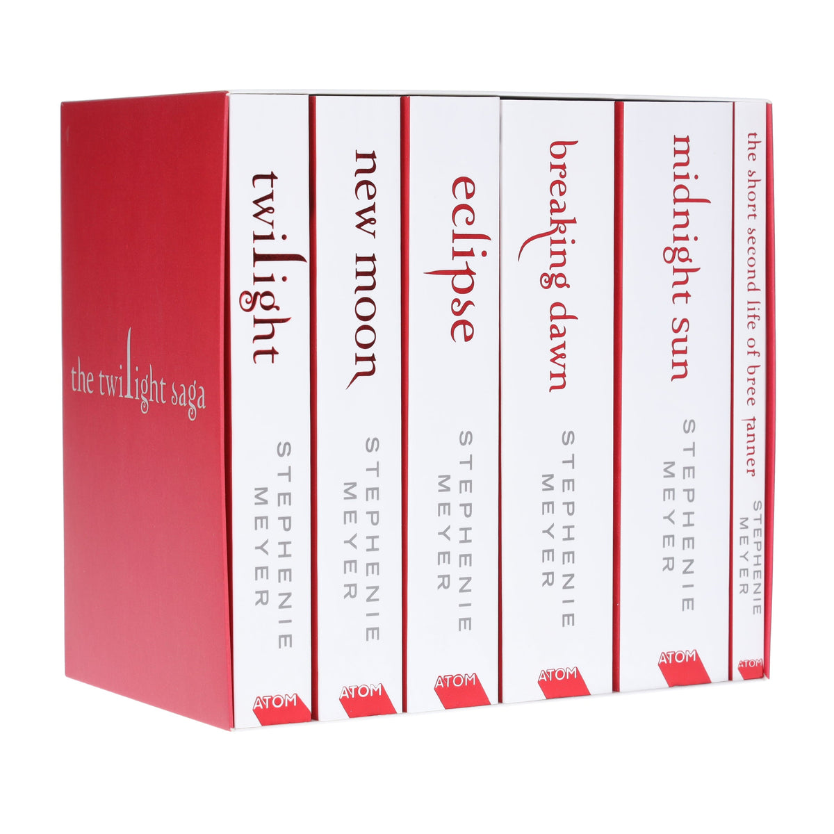 Stephenie Meyer Twilight Saga Collection 6 Books Set (White Cover)