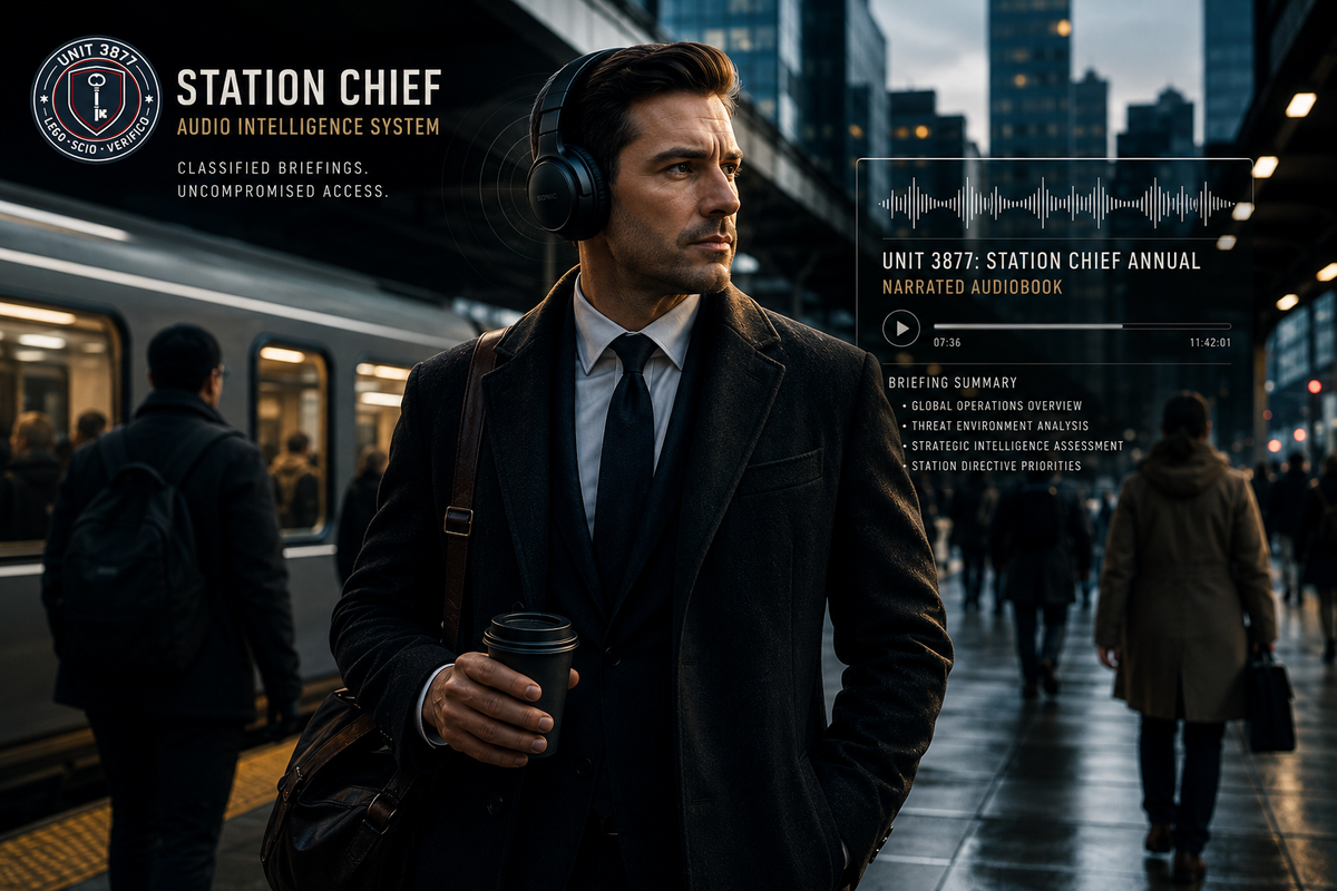 UNIT 3877 — STATION CHIEF ANNUAL ESPIONAGE FICTION SUBSCRIPTION