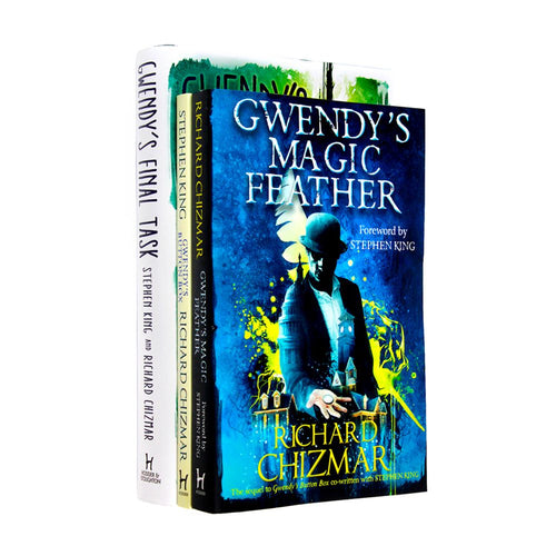 Gwendys Button Box Trilogy Collection 3 Books Set By Stephen King & Richard Chizmar (Gwendys Button Box, Gwendys Magic Feather, [h]Gwendys Final Task)
